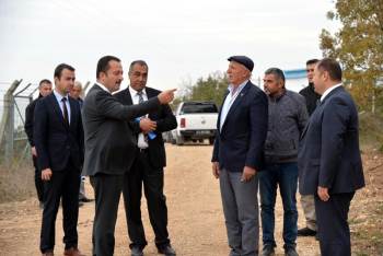 Vali Şentürk, Çalışmaları Yerinde İnceledi
