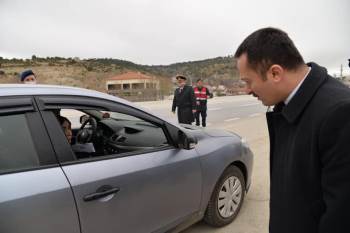 Vali Şentürk, İl Girişindeki Gözlem Noktalarını Gezdi
