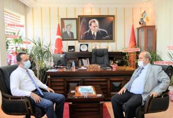 Vali Şentürk’Den Kaymakam Ünal’A ’Hayırlı Olsun’ Ziyareti
