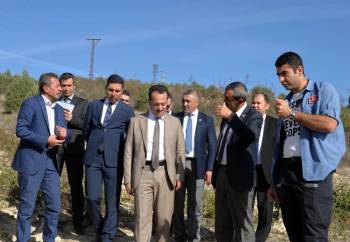 Vali Şentürk Projeleri Yerinde İnceledi
