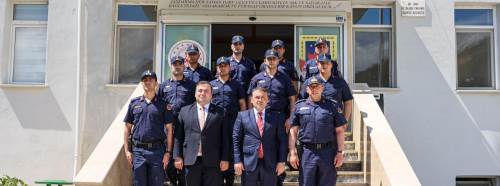 Vali Sözer'den İnhisar Jandarmasına bayram ziyareti