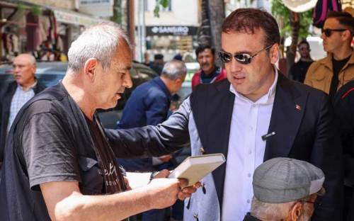 Vali Sözer esnafla buluştu: Talepleri yerinde dinledi