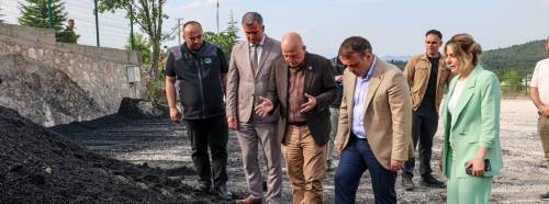 Vali Sözer yol çalışmalarını yerinde inceledi