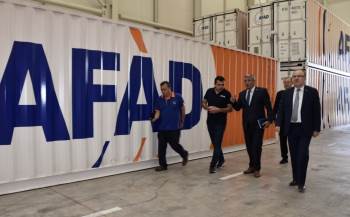 Vali Tutulmaz Afad Bölge Lojistik Deposu’Nda İncelemelerde Bulundu
