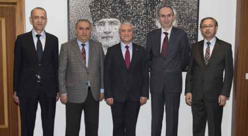 Vali yardımcılarından veda ziyareti
