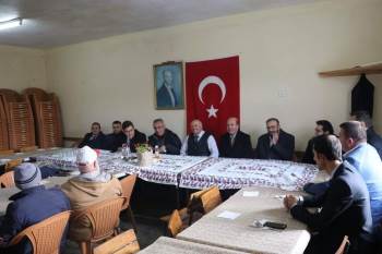 Vali Yardımcısı Boztepe Ve Kaymakam Düzgün’Den Karlık Köyüne Ziyaret
