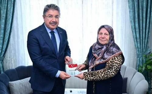 Vali Yılmaz’dan Kıbrıs gazisi Tınmaz’ın ailesine taziye ziyareti