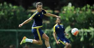 Van Persie takımla çalıştı