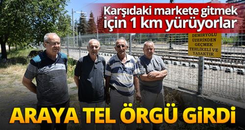 Vatandaş markete gidemiyor