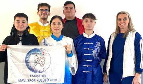 Wushu Kung Fu Türkiye Şampiyonası’nda Eskişehir rüzgârı