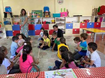 Yalçın Okul Yöneticileri Ve Öğretmenlerle Bir Araya Geldi
