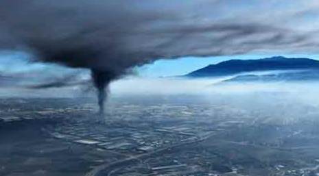 Yangının dumanı, Bursa'yı sardı