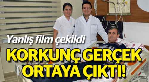 Yanlış film çekilince kanser olduğunu öğrendi