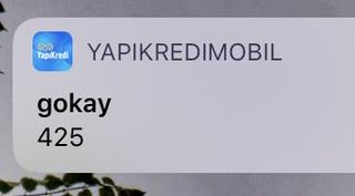 Yapı Kredi Bankası Gökay 425 mesajı korkuttu!