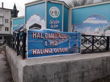 Yapımı Devam Eden Cami İçin "1 Metre Kare Halınız Olsun" Kampanyası
