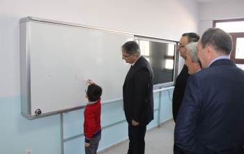 Yapımı Tamamlanan Balaban İlkokulda İlk Ders Zili Çaldı
