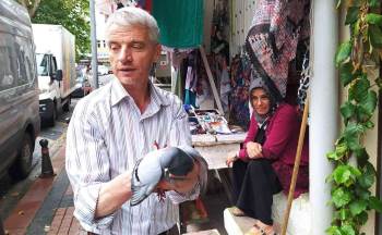 Yaralı Güvercine Esnaf Şefkati
