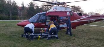 Yaralı Vatandaşı Yaşatmak İçin Saniyelerle Yarıştılar
