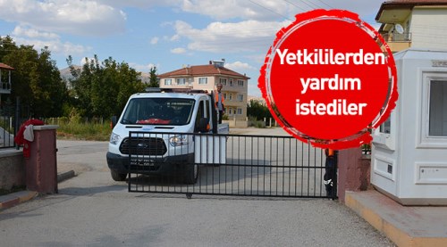 Yardımları okula sokmayan müdüre tepki