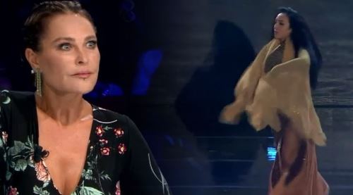 Yarışmacı üstündekini çıkardı Hülya Avşar şok geçirdi!