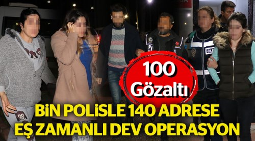 Yasa dışı bahis operasyonu: 100 gözaltı