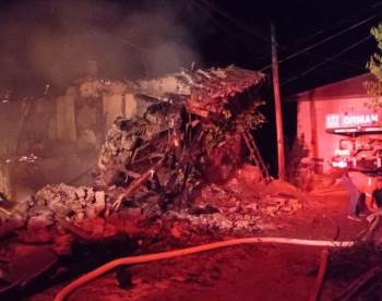 Yaşlı Çift Yanmaktan Son Anda Kurtuldu
