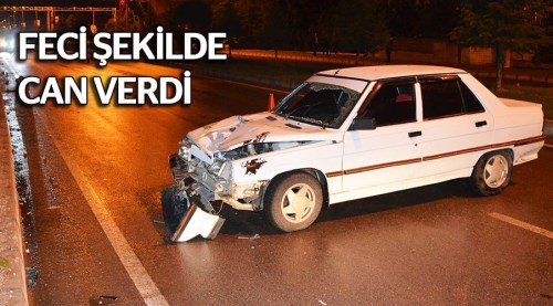 Yaşlı kadın feci şekilde öldü