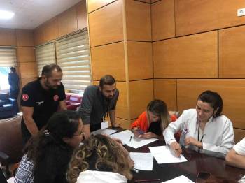 Yataklı Tedavi Hizmetleri Veren Hastanelerde Hap Eğitimi Yapıldı
