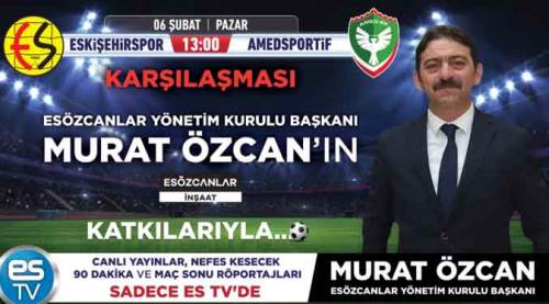 Yayın desteği Özcan’dan