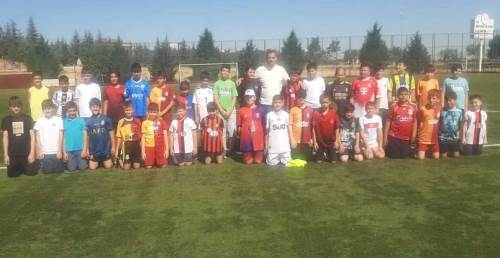 Yaz okulunda futbol coşkusu