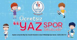 Yaz spor okulları başladı