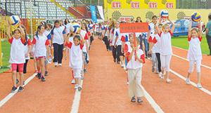 Yaz Spor Okulları coşkuyla açıldı