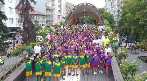 Yaz tatilini sporla değerlendirdiler