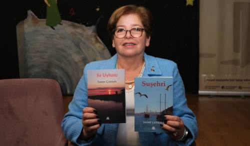 Yazar Saime Çatmalı'dan kitap söyleşisi