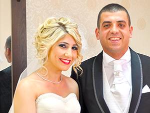 Yeliz ve Çağdaş evlendi