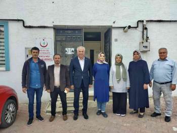 Yeni Aile Hekimine Başkan Yaman’Dan Hayırlı Olsun Ziyareti

