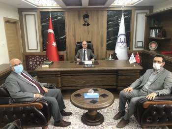 Yeni Binasına Taşınan İlçe Müftülüğüne Hayırlı Olsun Ziyaretinde Bulundular
