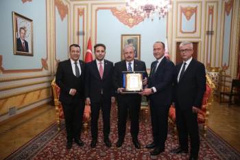 Yeni Bir Hayat Yeni Bir Nefes Derneği’Nden Meclis Başkanı Şentop’A Ziyaret
