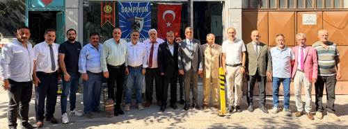 Yeni Kaymakam’dan dernek ziyareti