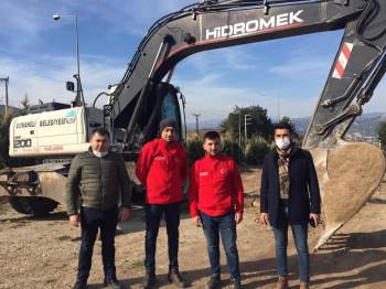 Yeni Küçük Sanayi Sitesi İnşaatında Çalışmalar Hızla Devam Ediyor
