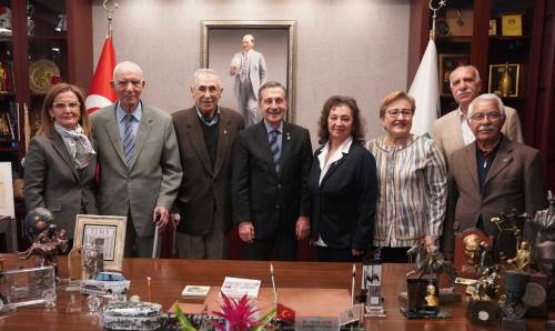 Yeni Kuşak Köy Enstitülüler Derneği’nden Başkan Ataç'a ziyaret