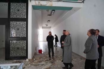 Yeni Otogardaki Bakım Ve Tadilat Çalışmaları Devam Ediyor
