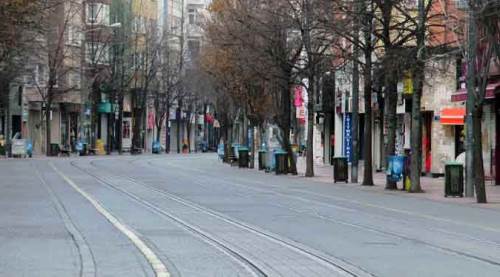 Yeni yılın ilk günü, Eskişehir...