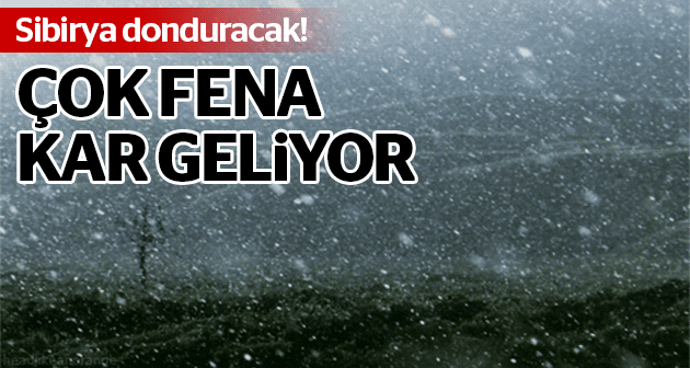 Yeniden kar geliyor... Kar ne zaman yağacak?