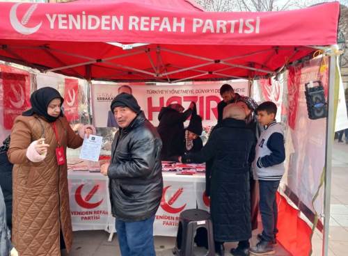 Yeniden Refah Partisi (YRP) Kadın Komisyonu durmak bilmiyor