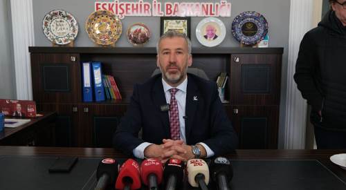 Yeniden Refah Partisi Eskişehir'den Ünlüce'ye hizmet teşekkürü