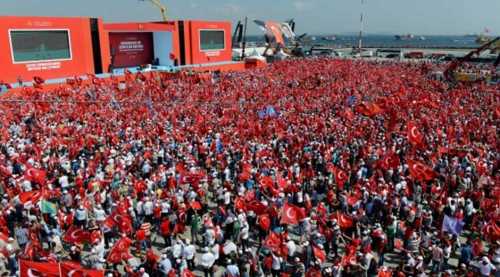 Yenikapı’da demokrasi bayramı