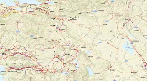 Yenilenmiş diri fay haritasında Eskişehir de var