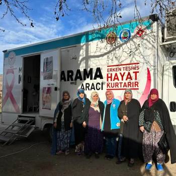 Yeşilçimen Köyüne ‘Mobil Kanser Tarama Aracı’ Gönderildi
