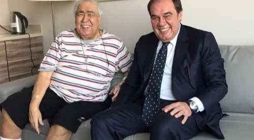 Yıldırım Demirören Begiter'i ziyaret etti